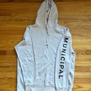 Municipal hoodie size large